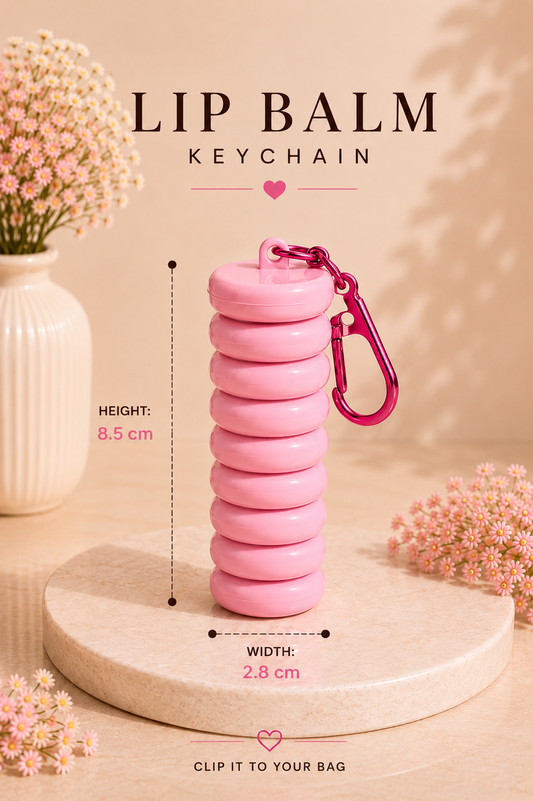Lip Balm Holder Keychain💄