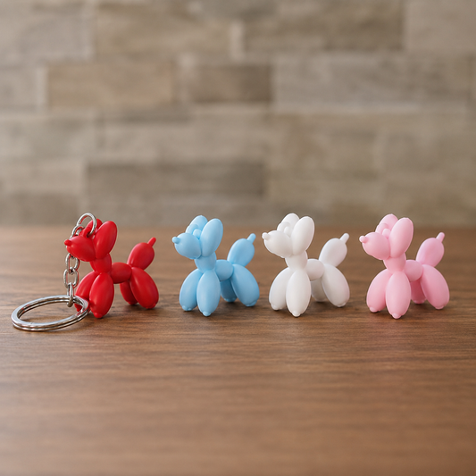 Mini Balloon Dog Keychain 🎈