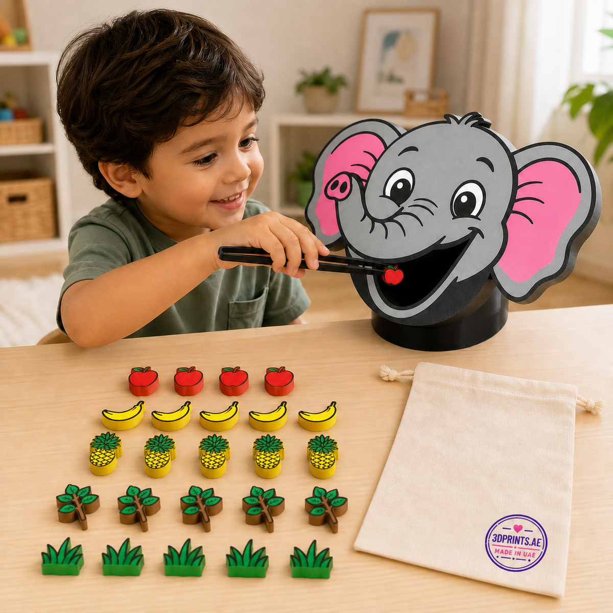 Feed the Elephant Play Kit 🐘