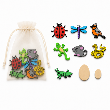Feed the Falcon Feeding Friends – 9-Piece Set