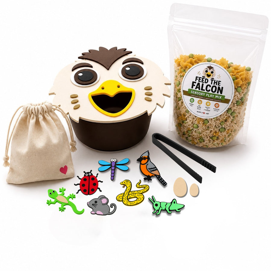 Feed the Falcon Sensory Play Kit