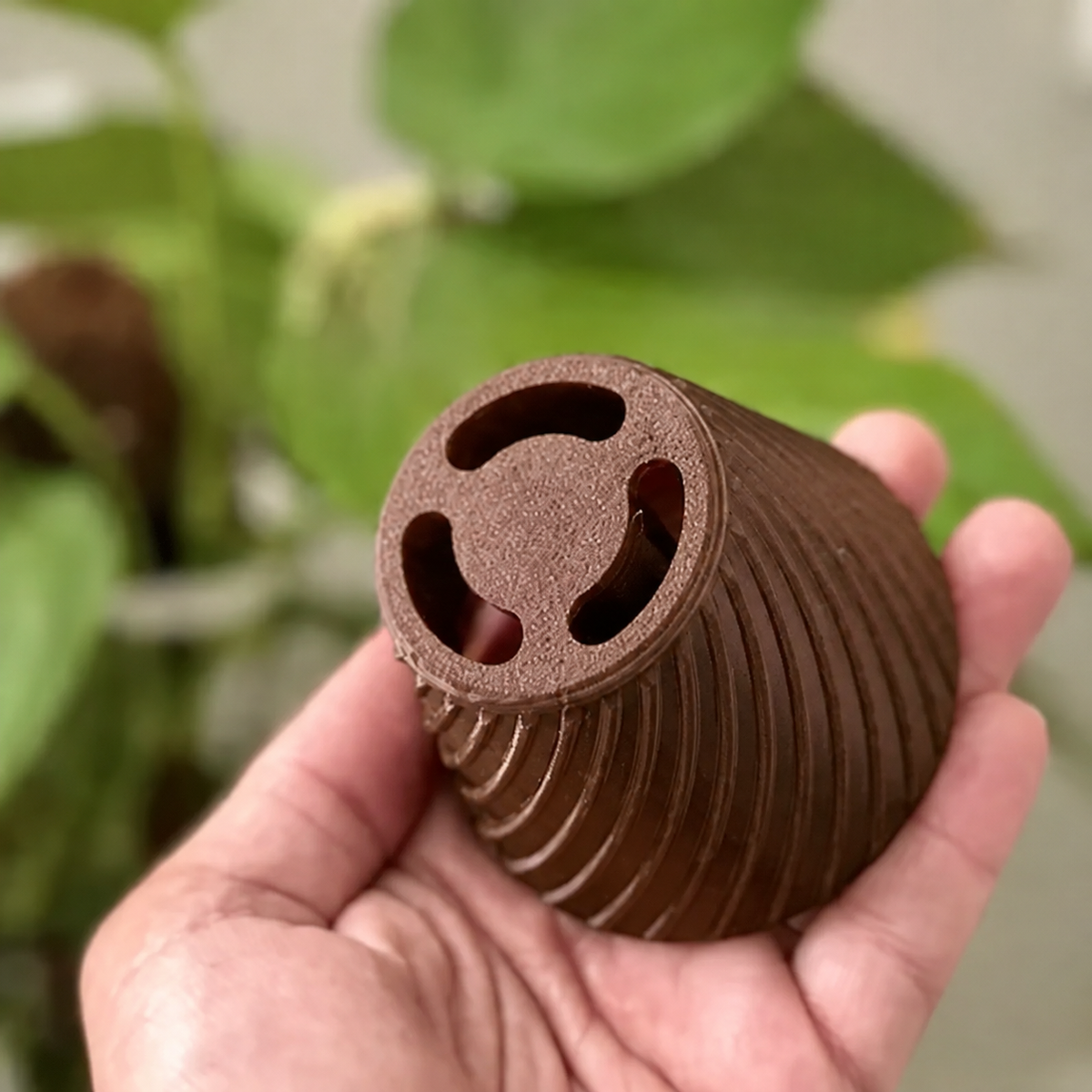 Omni Dripper for xBloom in Brown — based on real product photo